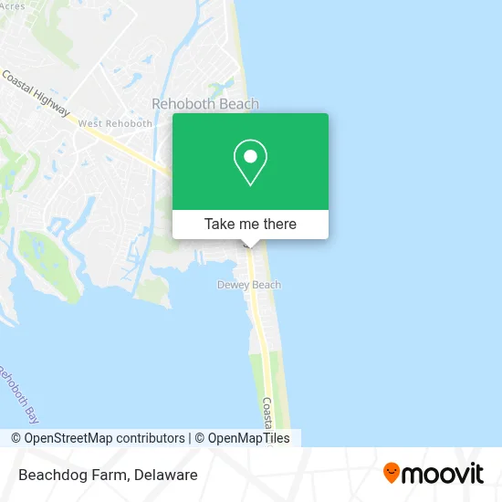 Beachdog Farm map