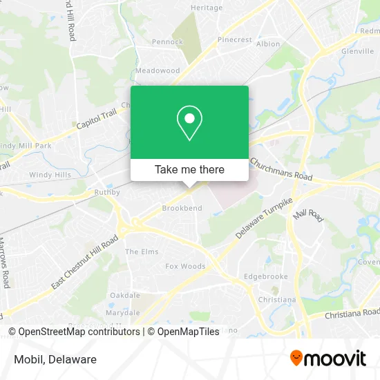 Mobil map