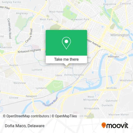 Doña Maco map