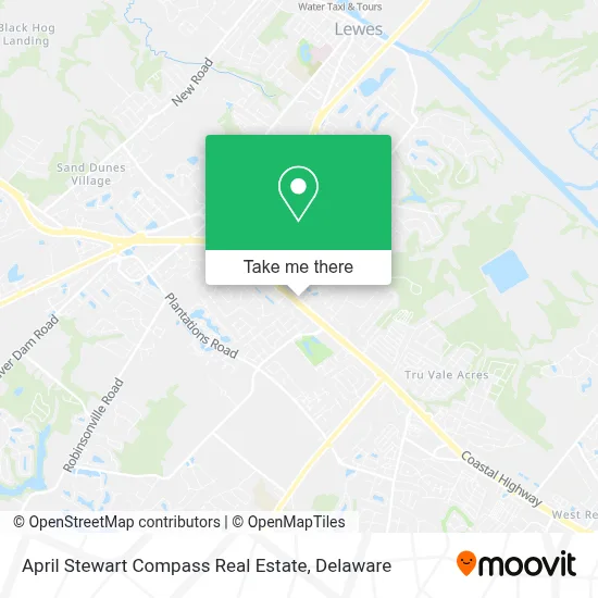 April Stewart Compass Real Estate map
