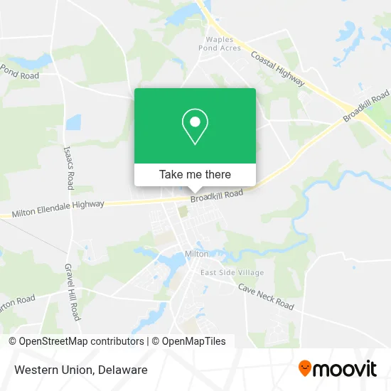 Western Union map