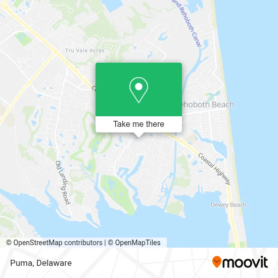 Puma map
