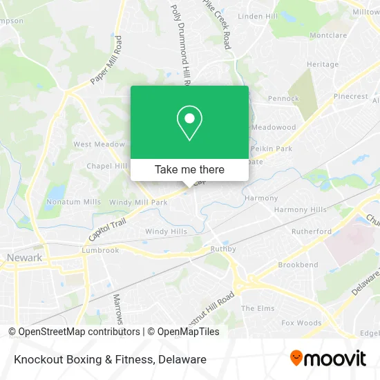 Knockout Boxing & Fitness map