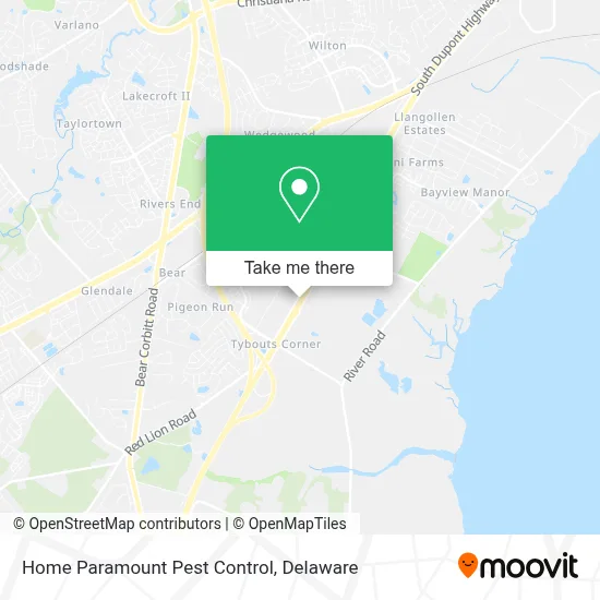 Home Paramount Pest Control map
