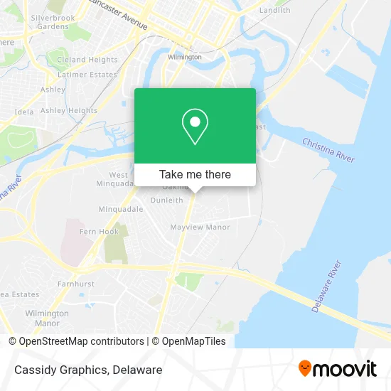 Cassidy Graphics map