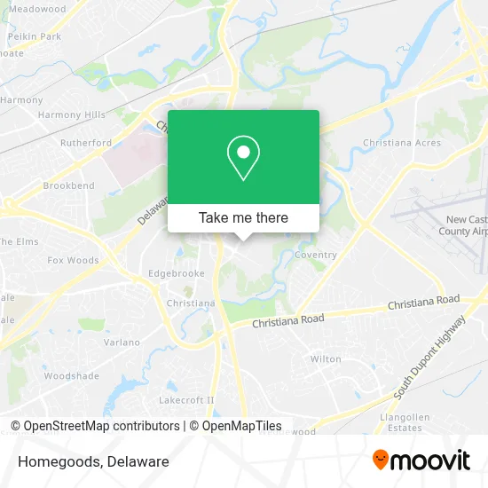 Homegoods map