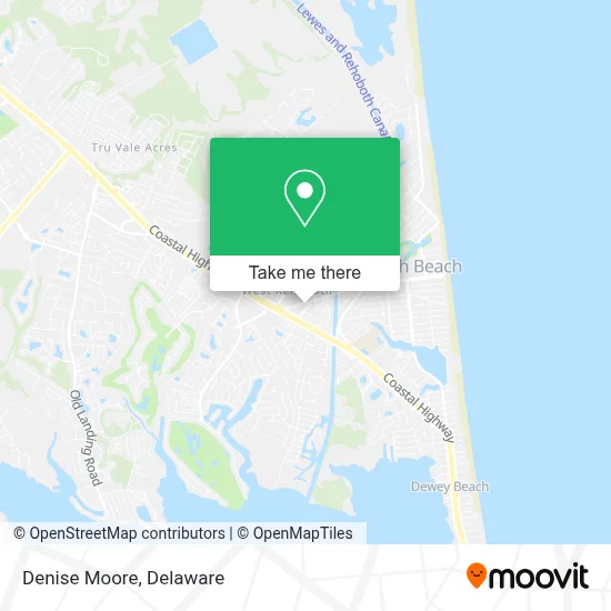 Denise Moore map