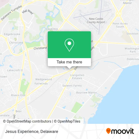 Jesus Experience map