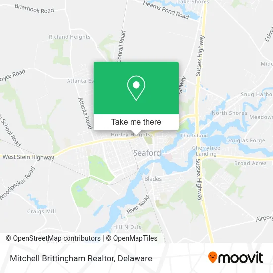 Mitchell Brittingham Realtor map