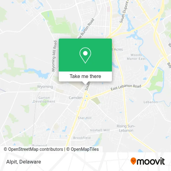 Alpit map