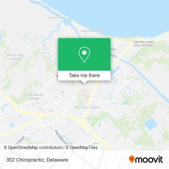 302 Chiropractic map