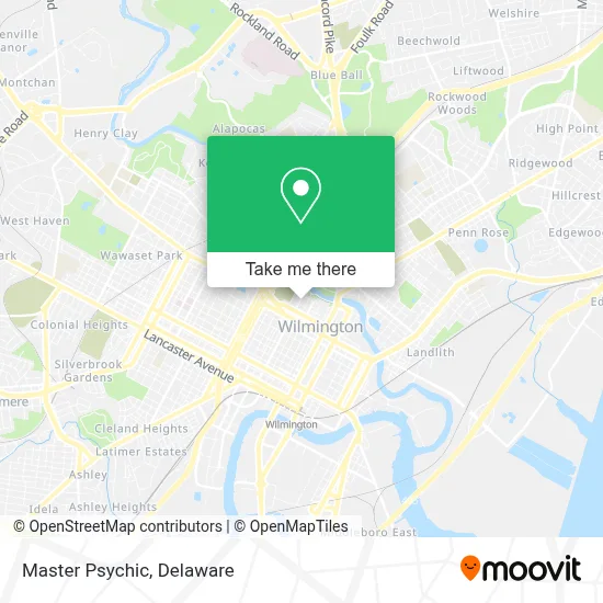 Master Psychic map