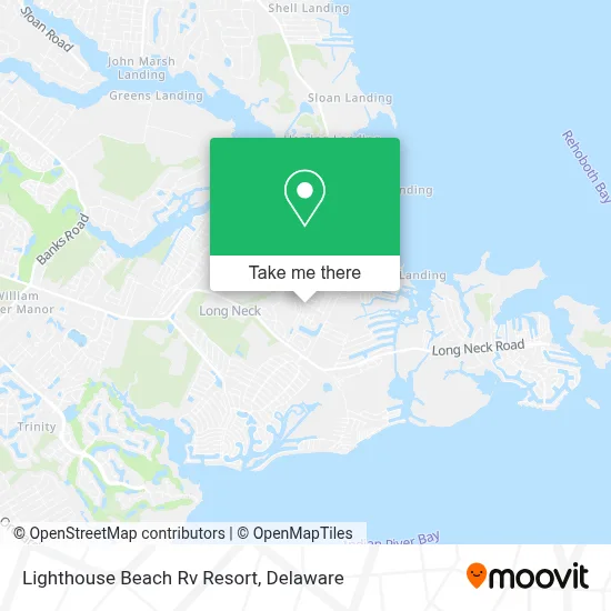 Lighthouse Beach Rv Resort map