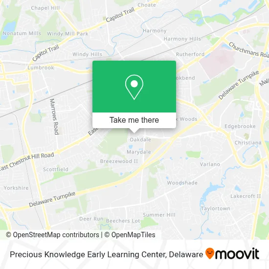 Precious Knowledge Early Learning Center map