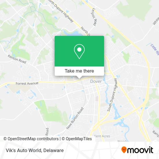 Vik's Auto World map