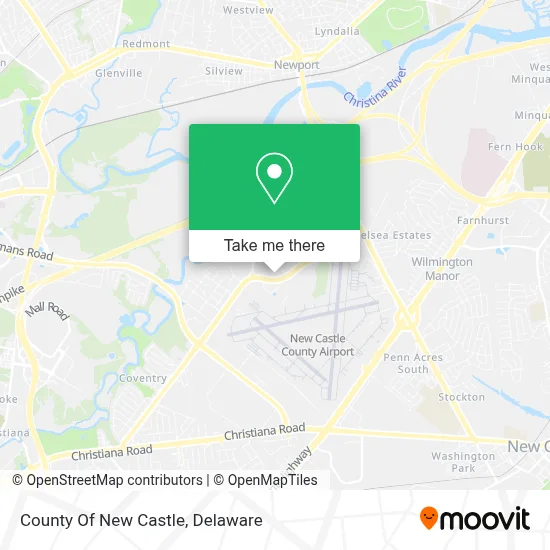 County Of New Castle map