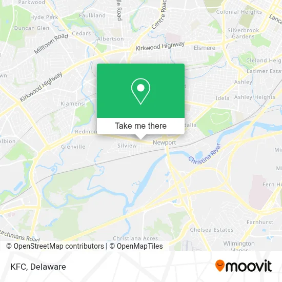 Kfc map
