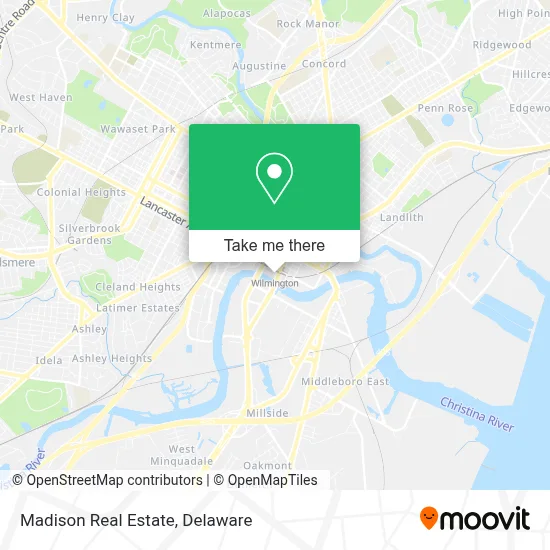 Madison Real Estate map