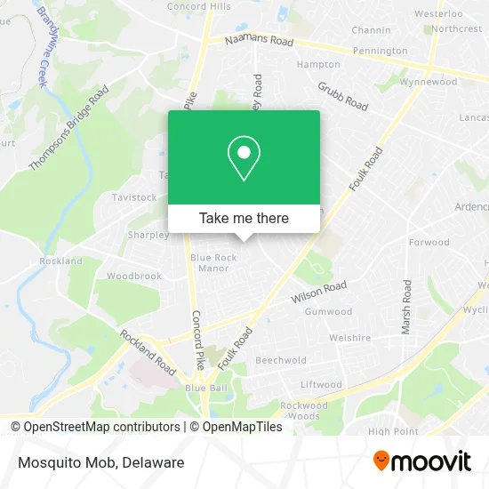 Mosquito Mob map