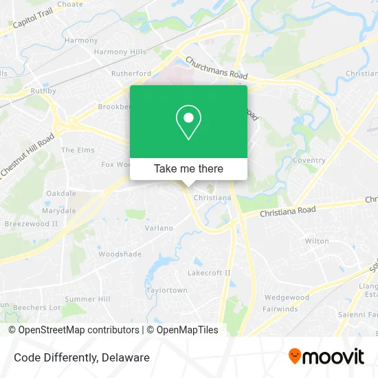 Code Differently map