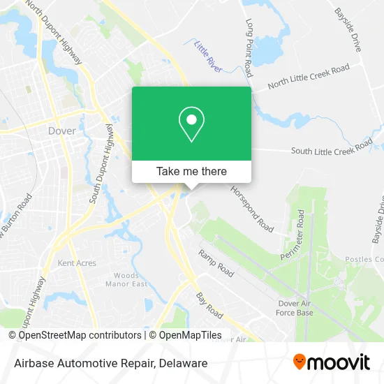 Airbase Automotive Repair map