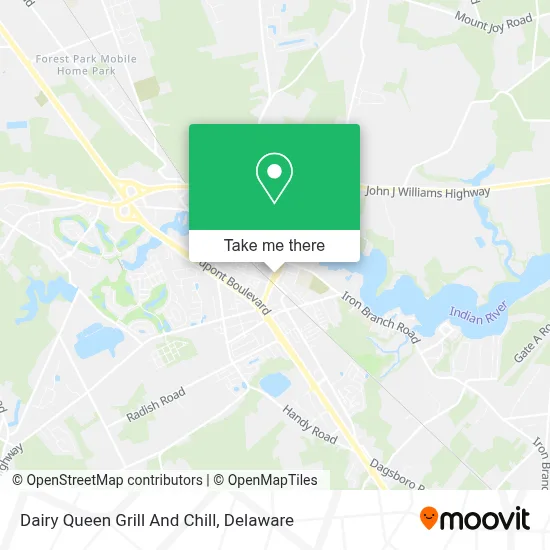 Dairy Queen Grill And Chill map