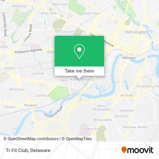 Tr Fit Club map