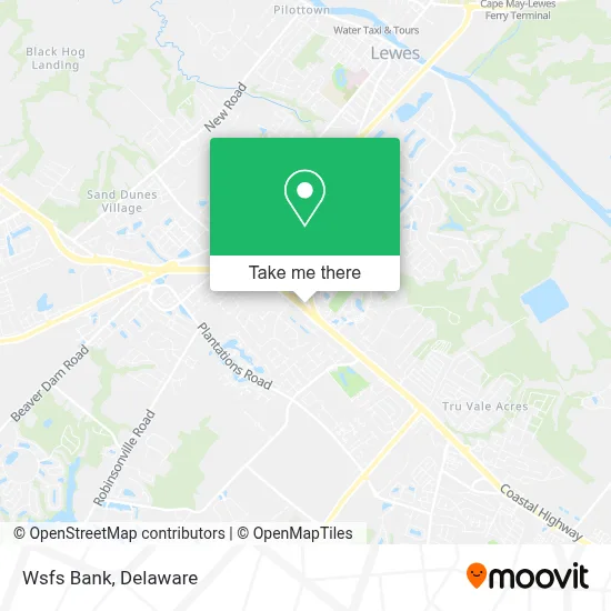 Wsfs Bank map