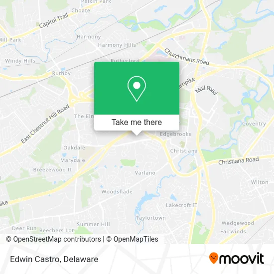 Edwin Castro map