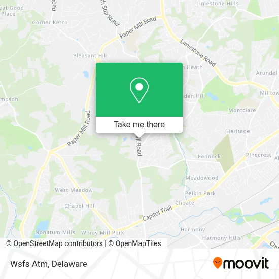 Wsfs Atm map