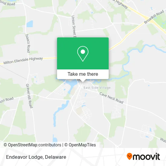 Endeavor Lodge map