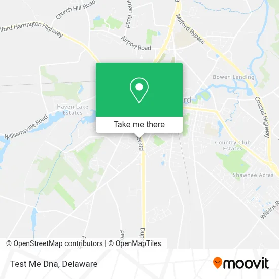 Test Me Dna map