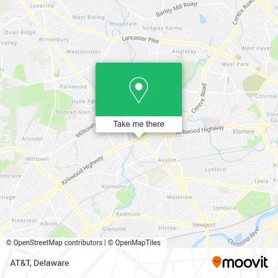 At&T map