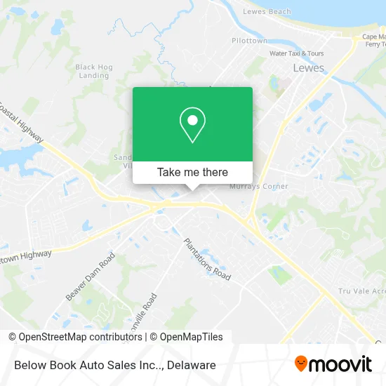 Below Book Auto Sales Inc.. map