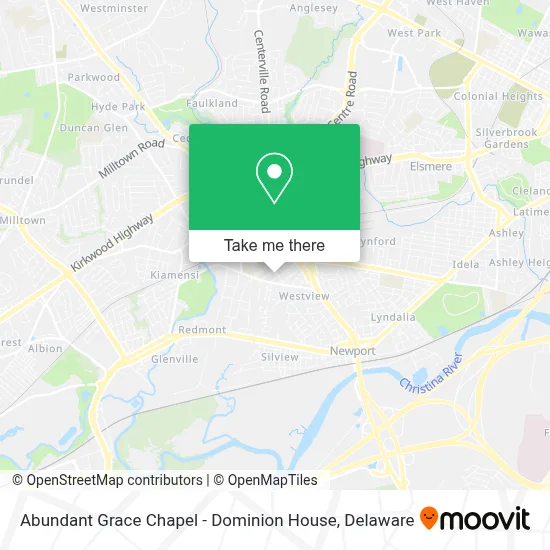 Abundant Grace Chapel - Dominion House map