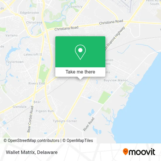 Wallet Matrix map