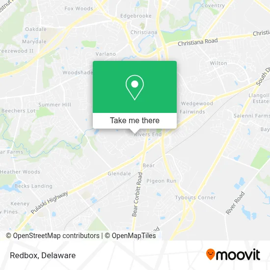 Redbox map