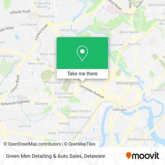 Green Men Detailing & Auto Sales map