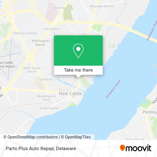Parts Plus Auto Repair map