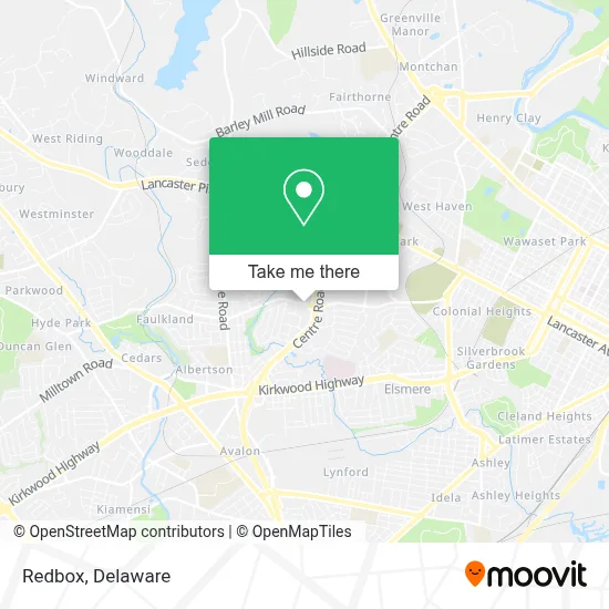Redbox map