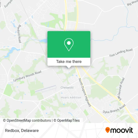 Redbox map