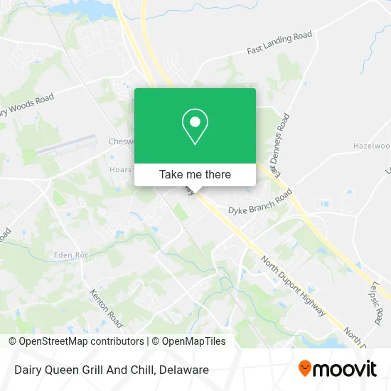 Dairy Queen Grill And Chill map