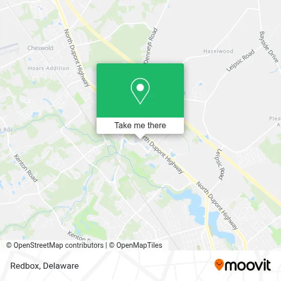 Redbox map