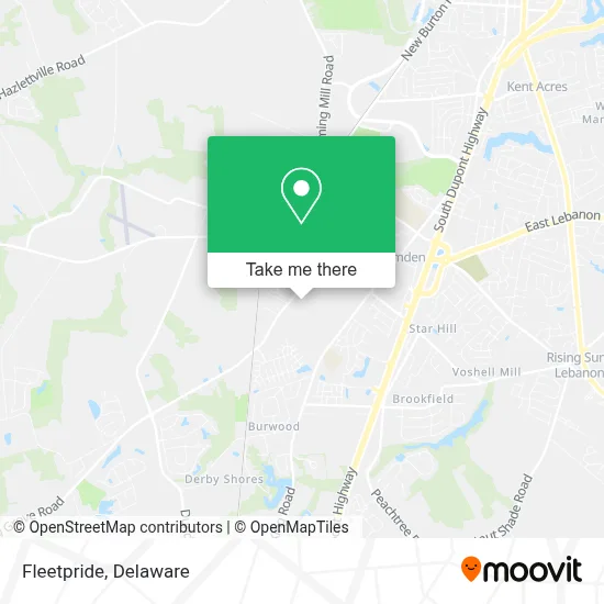 Fleetpride map