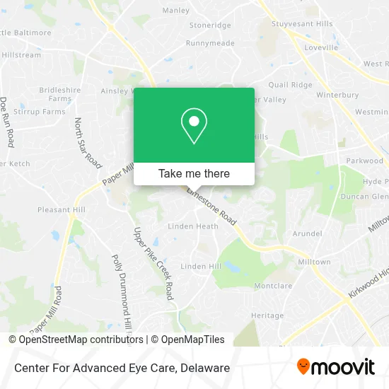 Center For Advanced Eye Care map