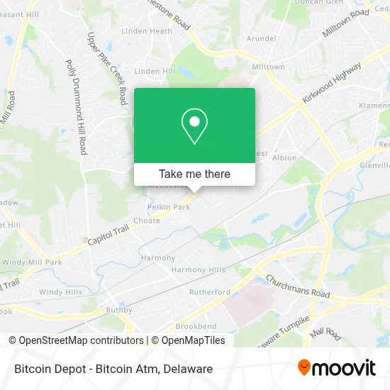 Bitcoin Depot - Bitcoin Atm map