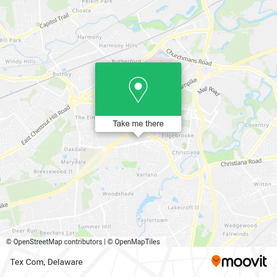 Tex Com map