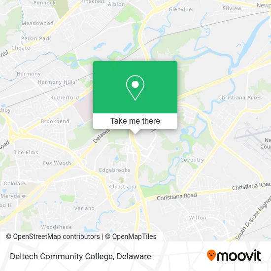 Deltech Community College map