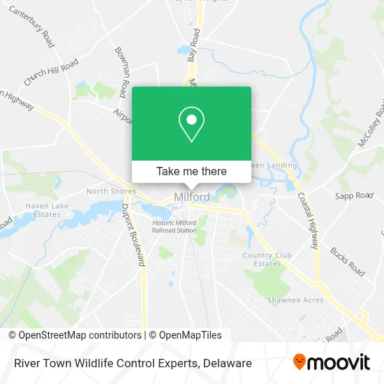 River Town Wildlife Control Experts map