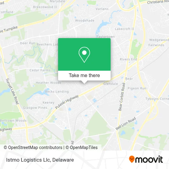 Istmo Logistics Llc map